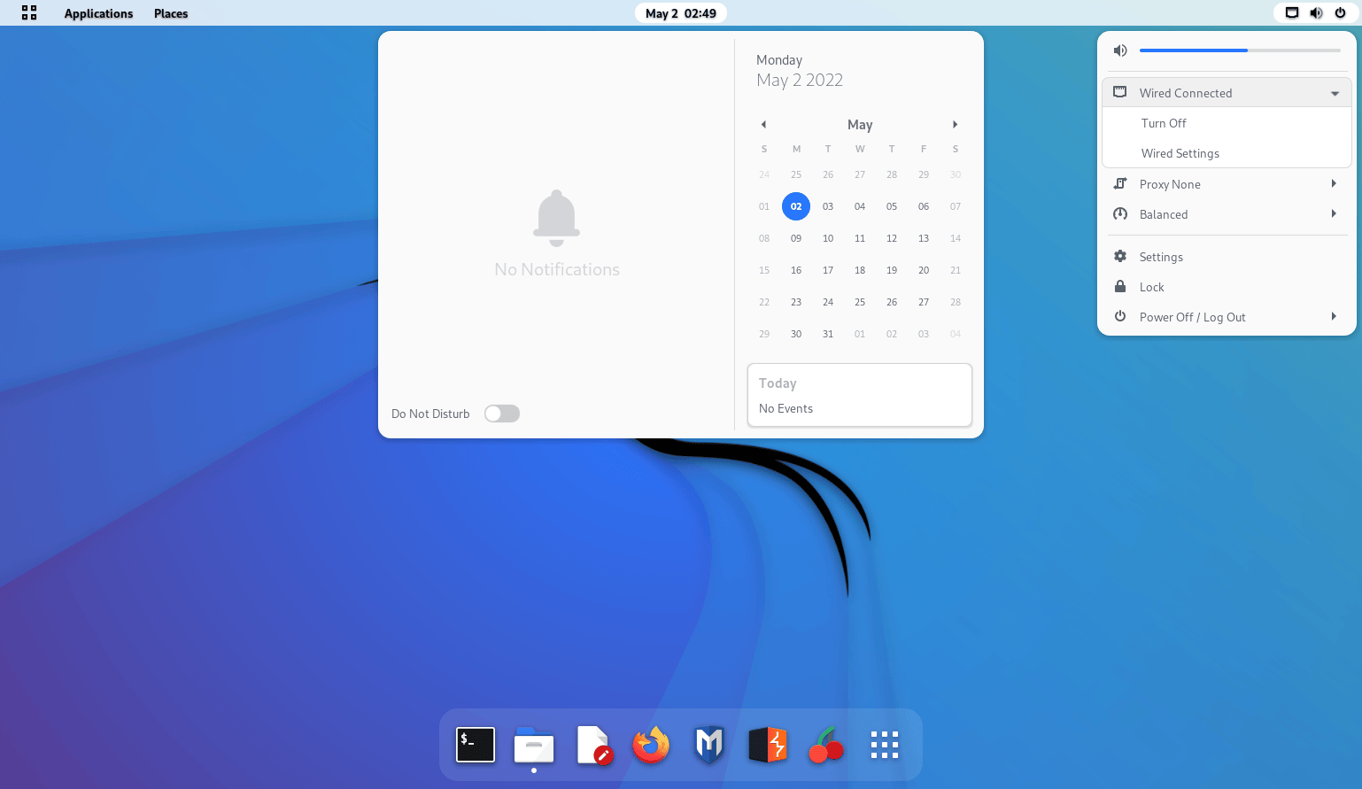 Kali Light Theme For GNOME 42