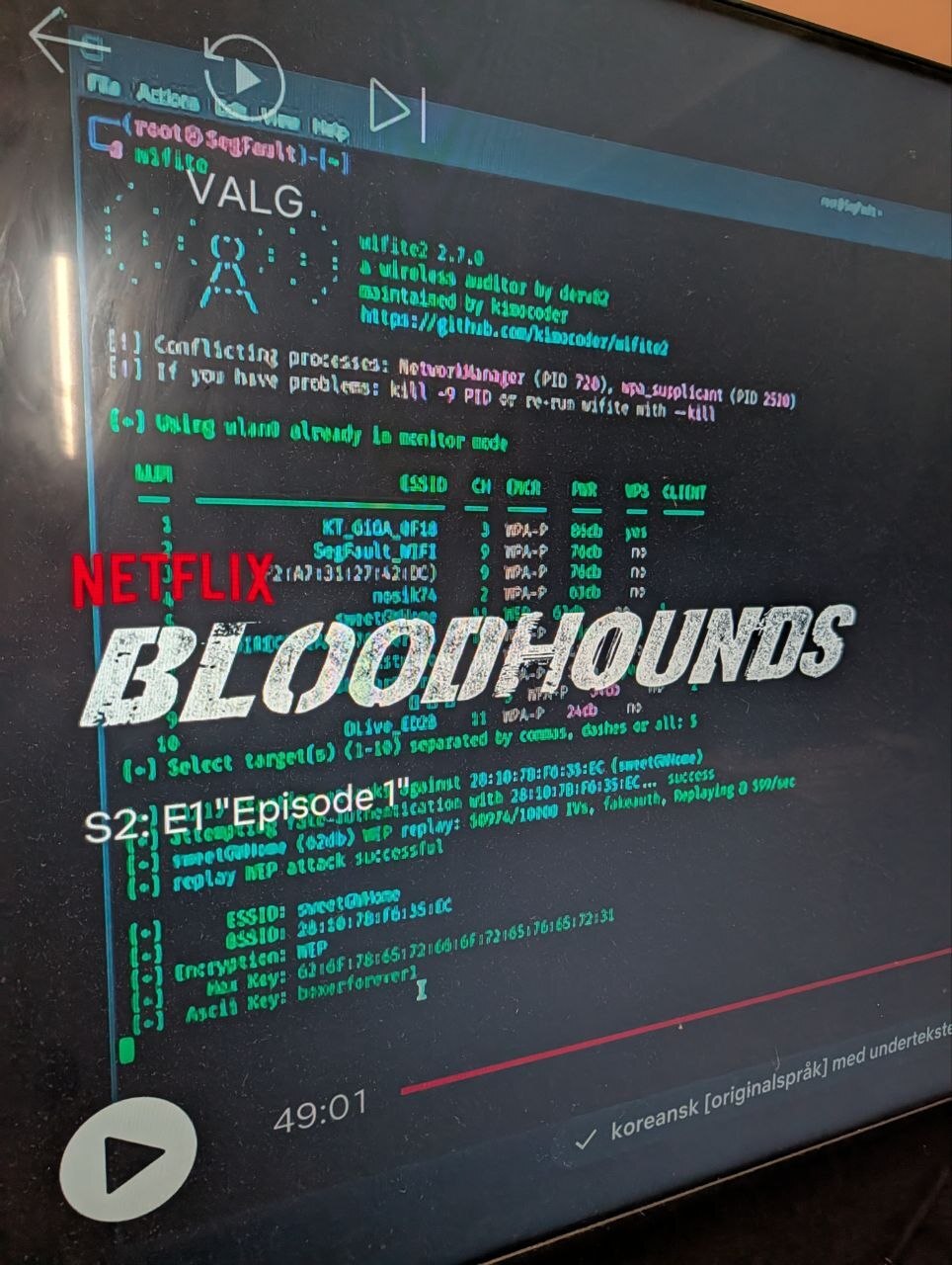 Kali Wifite Netflix Bloodhounds S02E01