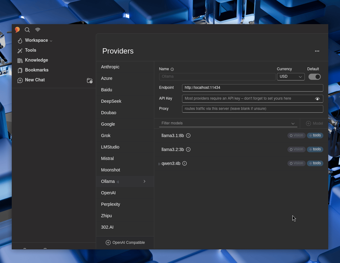 Figure 05: Providers Model Overview