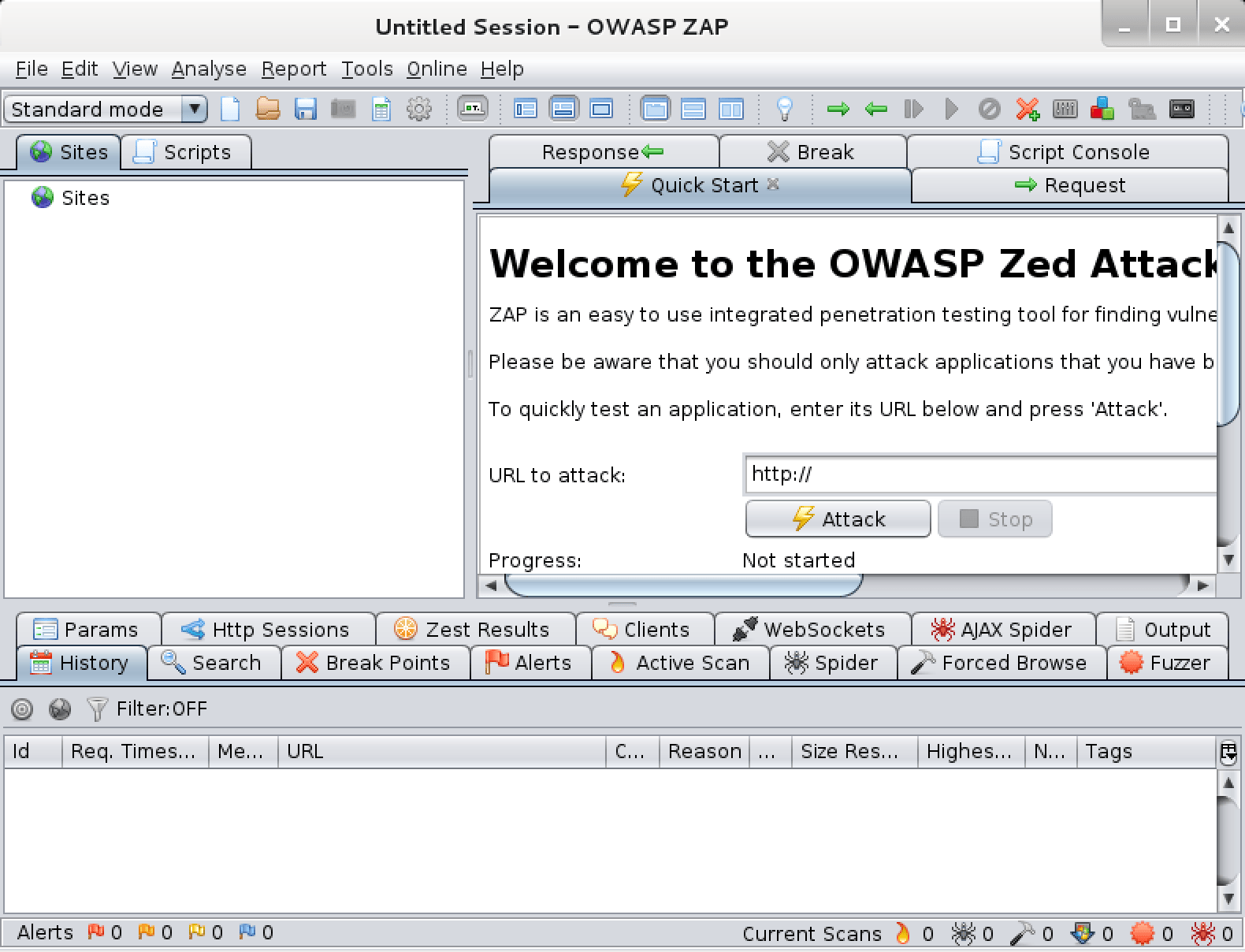 OWASP ZAP, Web Application Security Scanner & Testing Tools